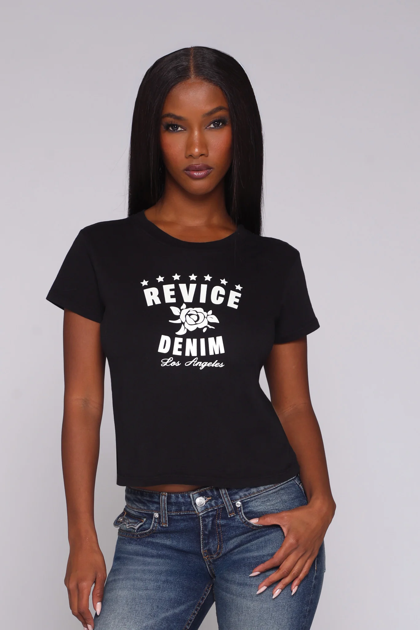 1525-melrose-tee-vintage-black-2.webp MELROSE TEE / VINTAGE BLACK