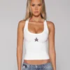 STARLET TANK / WHITE