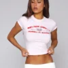 BEVERLY BABY TEE / FOREVER SWEET PINK