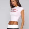 BEVERLY BABY TEE / FOREVER SWEET PINK