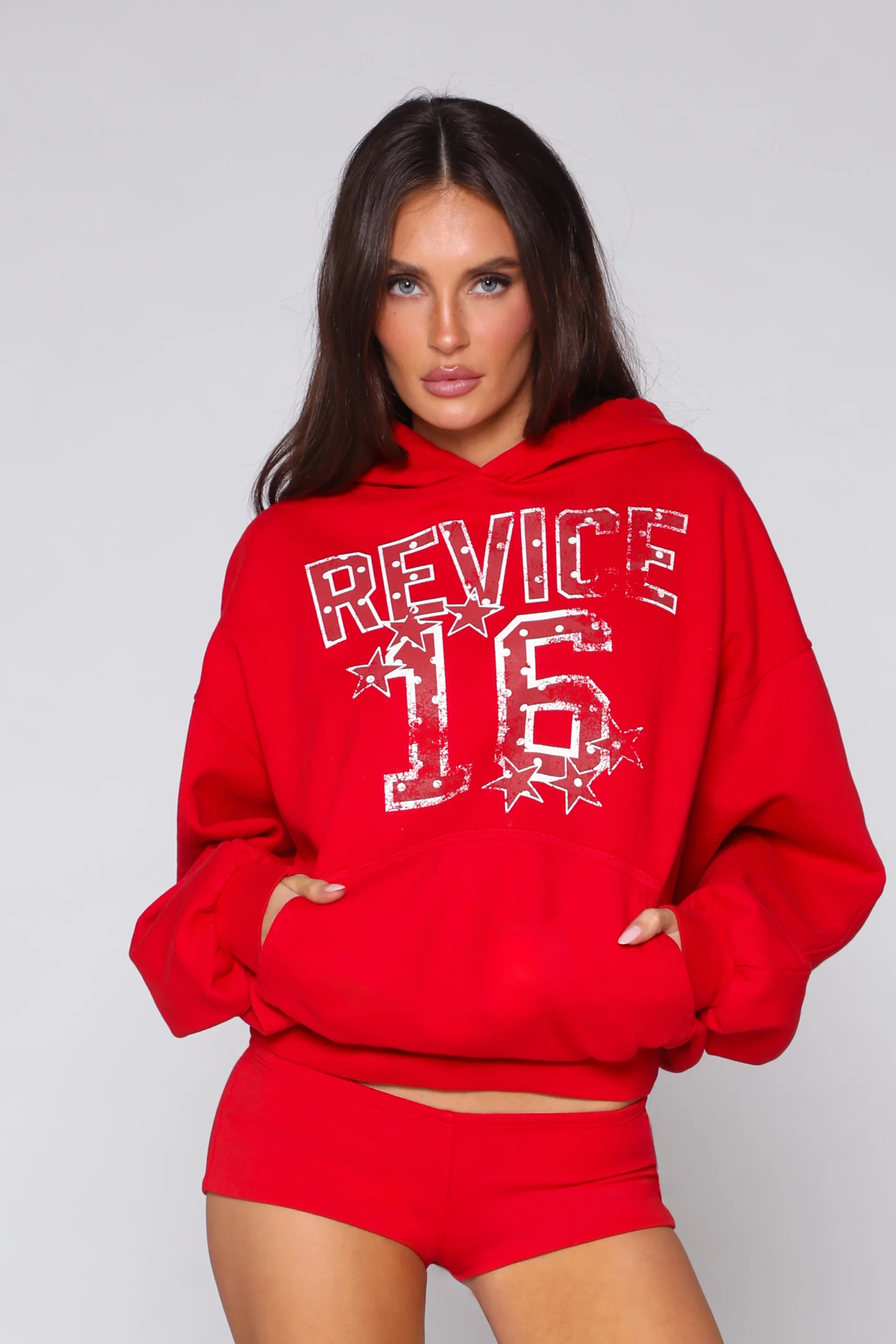 LAX HOODIE / SO RED