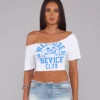 WEEKENDER CROP / RING GIRL