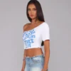 WEEKENDER CROP / RING GIRL